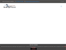 Tablet Screenshot of clubdecampolamotilla.es